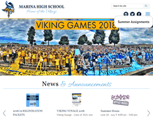 Tablet Screenshot of marinavikings.org